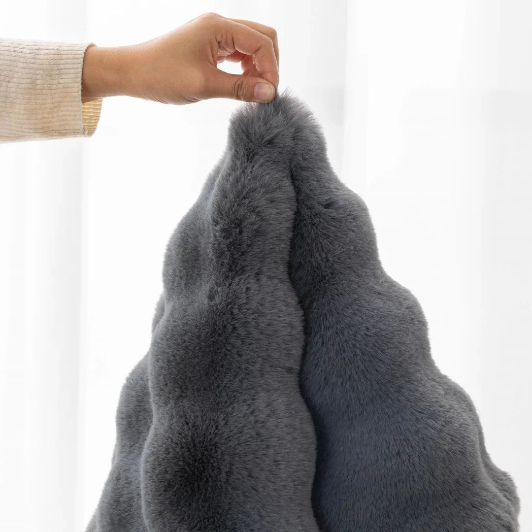 Housse De Siège De Canapé En Fausse Fourrure Aurelia — photo 6